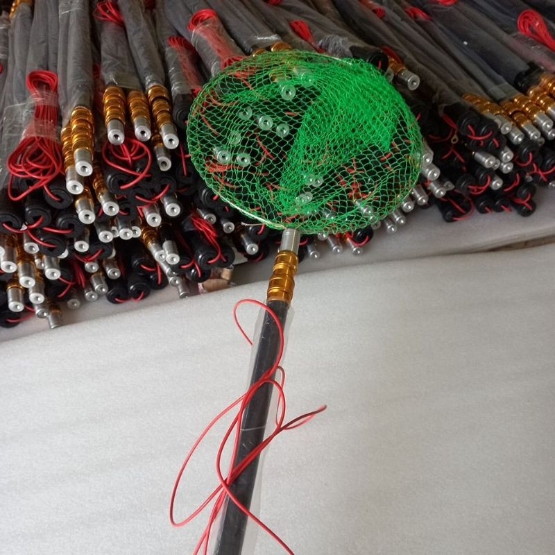 1 CẦN VỢT RÚT 3.2M 1 Đầu vợt lưới