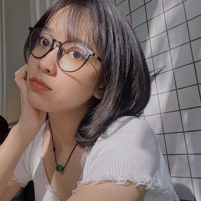 Kính giả cận gọng dẻo basic 513,gọng cận nhựa dẻo tròng uv400 Jelly eyewear