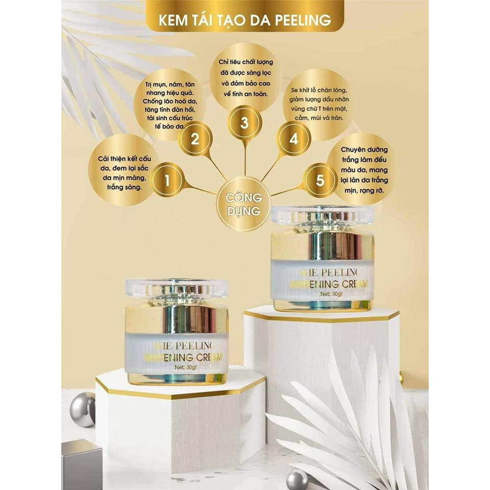 Kem SHE PEELING Tái Tạo Da - Tái Sinh Làn Da Trắng Mịn