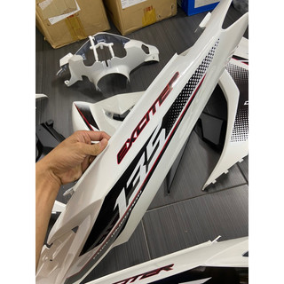 Dàn áo Exciter 135 trắng tem Rc