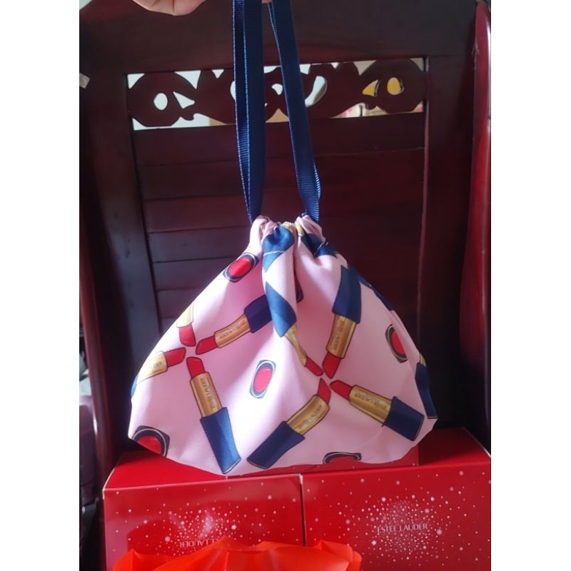 Túi vải rút Estee Lauder