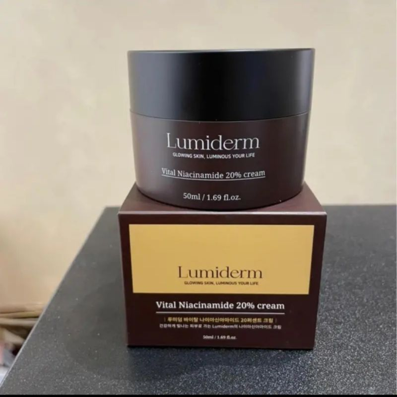 Kem Đêm Siêu Trắng Niacinamide 20% Lumiderm