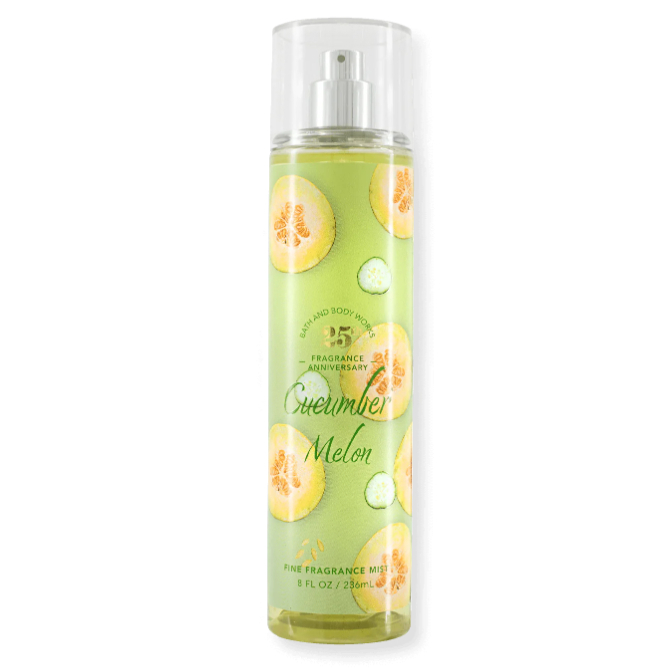 Xịt thơm body mist Cucumber Melon Bath And Body Works 236ml