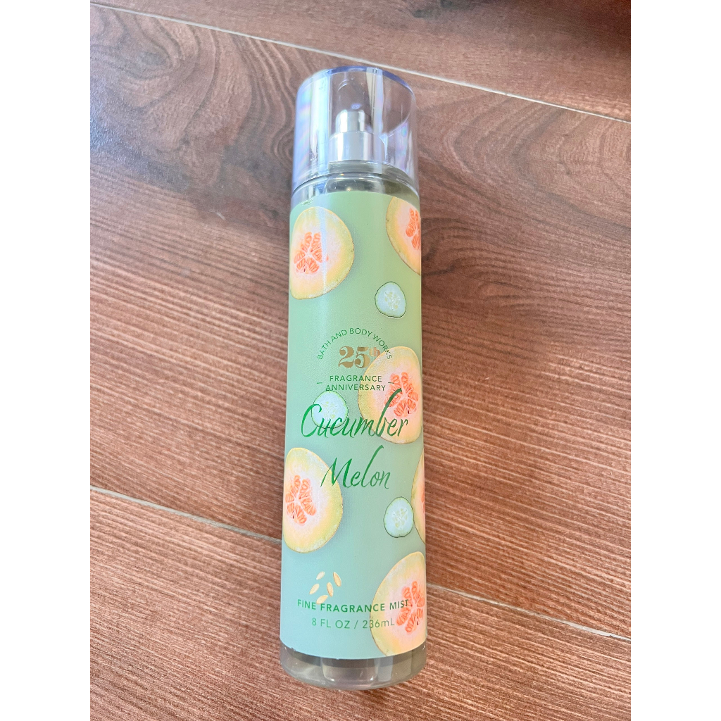 Xịt thơm body mist Cucumber Melon Bath And Body Works 236ml
