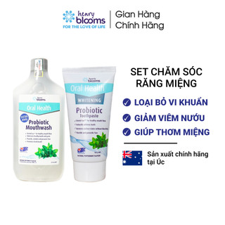 Combo Chăm Sóc Răng Miệng Henry Blooms Số 1 Tại Italy