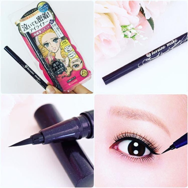 Bút kẻ mắt Kiss Mee Không Trôi Không Lem