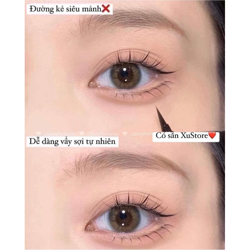 Bút kẻ mắt Kiss Mee Không Trôi Không Lem