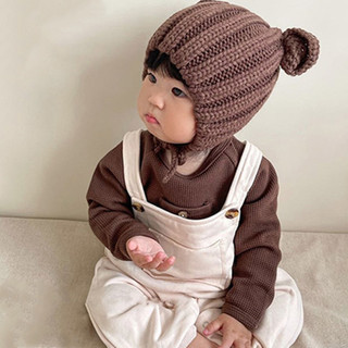 Mũ len cho bé hình gấu M-02