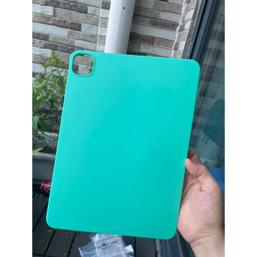 Ốp dẻo iPad Pro M1 2021 , M2 2022 11 inch trong suốt, màu xanh