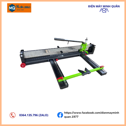 Máy cắt gạch bàn đẩy tay NAKAMA 800B/ 1000B/ 1200B chính hãng chất lượng | Bàn cắt gạch đẩy NAKAMA 8