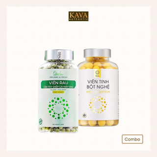 Combo Viên Rau và Viên Nghệ Osala