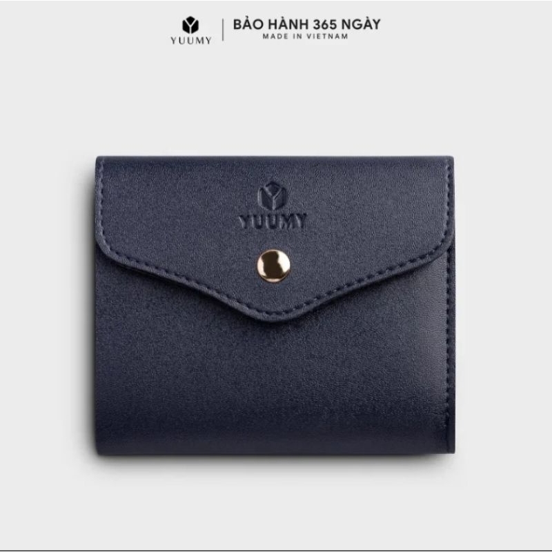 Ví da nữ mini gập Yuumy