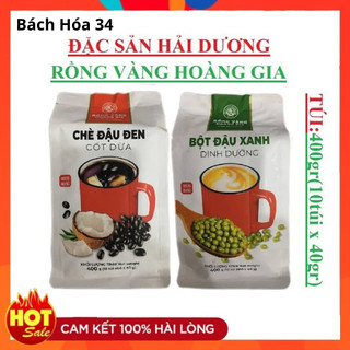 Bột đậu xanh/ bột đậu đen uống liền Rồng Vàng Hoàng Gia