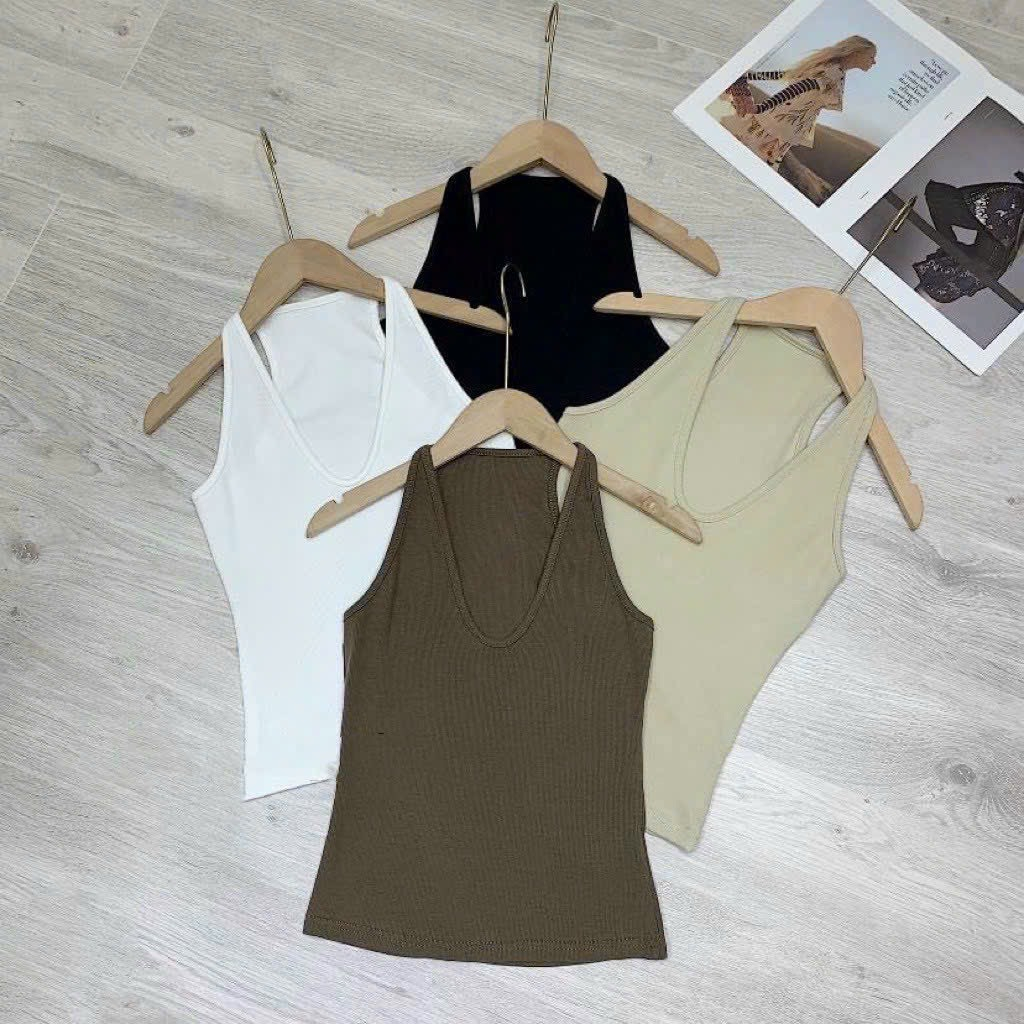 Áo Ba Lỗ Freesize Màu Trơn Siêu Sexy GOSS GA315 Áo hai Dây Nữ Freesize Phong Cách Đường Phố Ulzzang Hot Trend