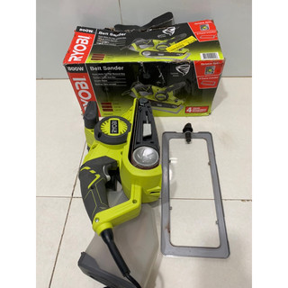 máy chà nhám băng ryobi 800w
