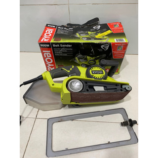 máy chà nhám băng ryobi 800w