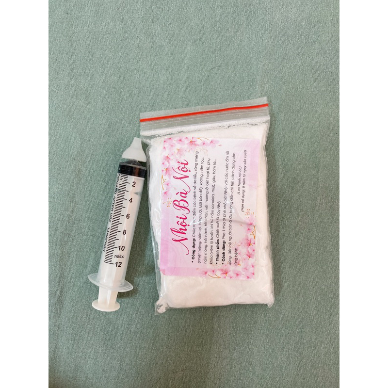 Bột Nhội kèm xi lanh