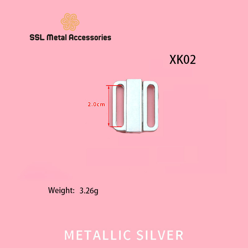 Set 10 móc gài kim loại thời trang mới cài đồ lót, đồ bơi, áo ngực XK02 1.2cm/1.5cm/2cm