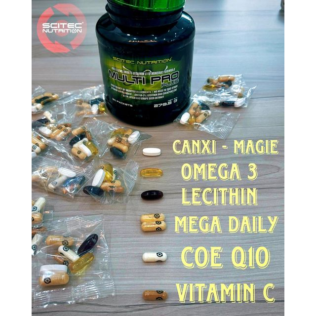 Vitamin Multi Pro Plus SCITEC NUTRITION Vitamin Tổng Hợp Hàm Lượng Cao 30 Lần Dùng