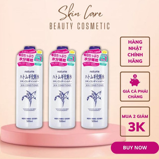 Nước hoa hồng Ý Dĩ Naturie Hatomugi Skin Conditioner Nhật 500ml Skin Care Hn