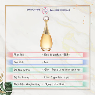 Nước Hoa Nữ Dior Jadore EDP [mẫu thử]