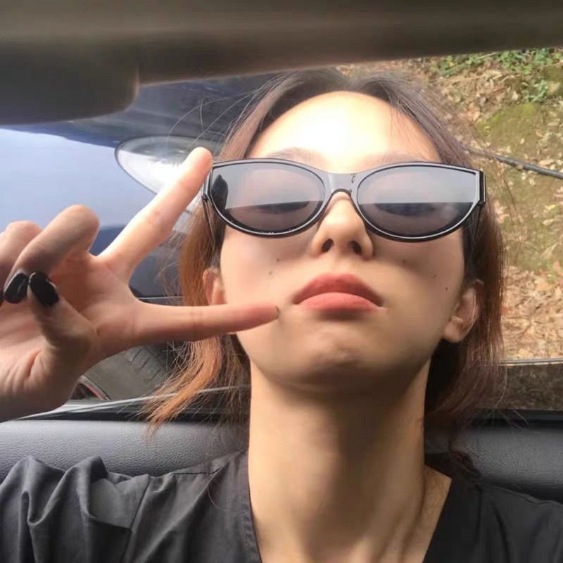 Miumiua🕶Mắt kính mát gọng chữ nhật thời trang hè dành cho nam nữ đi du lịch mã