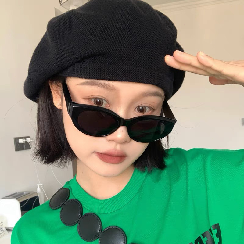 Miumiua🕶Mắt kính mát gọng chữ nhật thời trang hè dành cho nam nữ đi du lịch mã