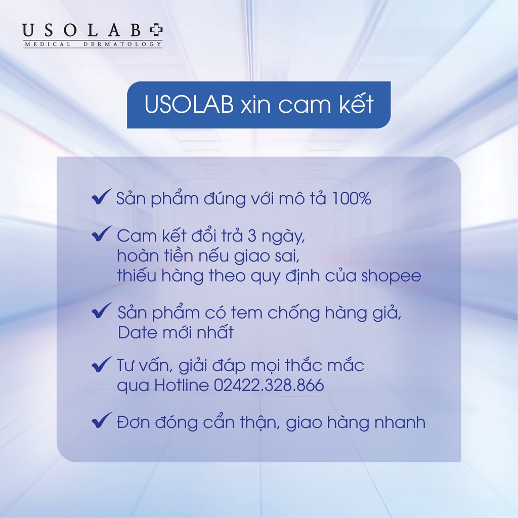 Kem ủ trắng body USOLAB - Giúp làm trắng da toàn thân, chống nắng bật tone ngay lần đầu sử dụng 5 gói 100g