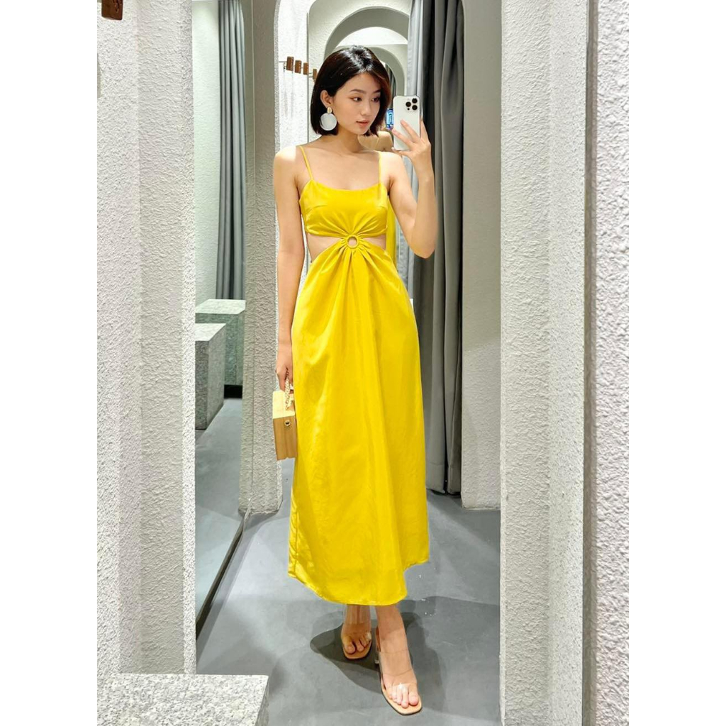 Đầm 2 dây maxi cut-out - Everluxe