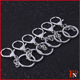 50 Móc khóa càng cua kèm khoen dùng mix phụ kiện kim loại móc khóa handmade