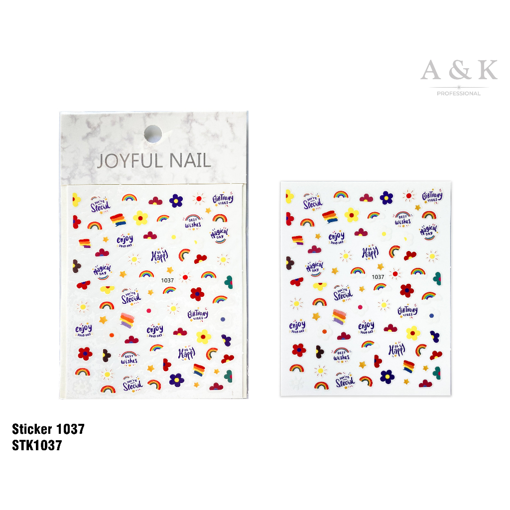 Sticker dán móng  - Sticker dán nail, decor nail - mã 1037/1038 Sushi Nail Mi
