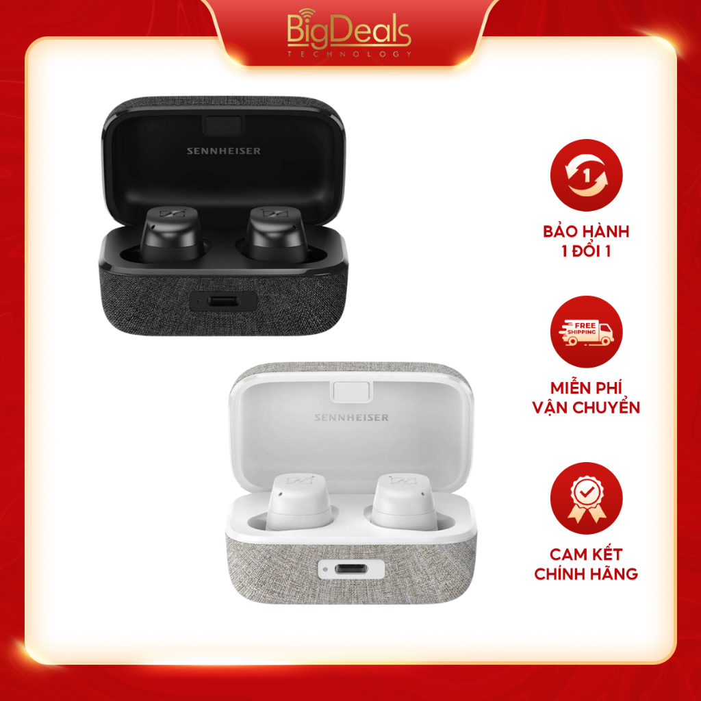 Tai Nghe True Wireless Sennheiser Momentum 3 Hàng Chính Hãng Like New - BigDeals VN