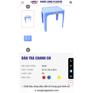 Combo Bộ bàn ghế trà chanh (Song Long - Duy Tân/Qui Phúc)
