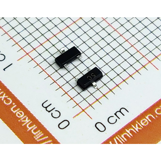 BC807-40 5C Transistor PNP 0.5A 45V SOT-23-3 (dây 10 chiếc)