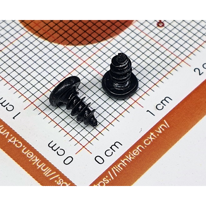 Vít xoắn M3+6mm (gói 10 chiếc)