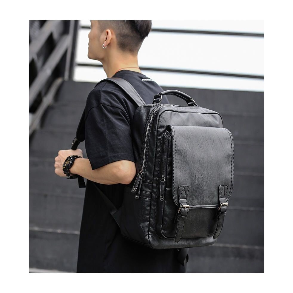 Balo da Pu cặp sách nam nữ cao cấp thời trang đi học đi chơi, công sở BL002