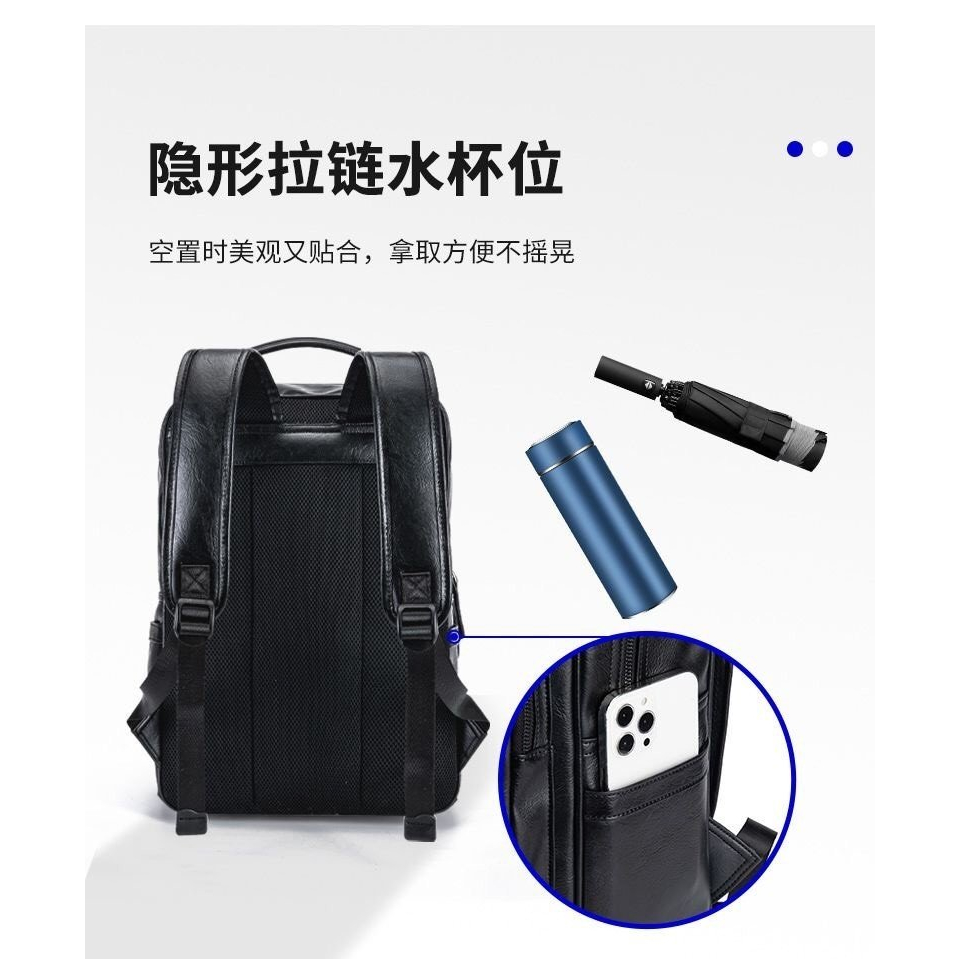 Balo da Pu cặp sách nam nữ cao cấp thời trang đi học đi chơi, công sở BL002