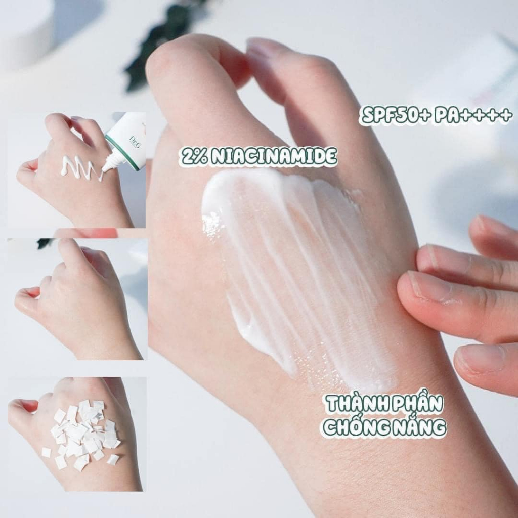 Kem chống nắng Dr.G Green Mild Up Sun Essence SPF50+ PA++++ / Dr.G Brightening Up Sun+ SPF50+ PA+++