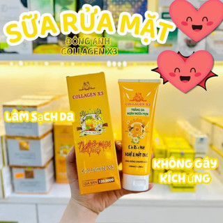 Sửa Rửa Mặt Collagen X3 Đông Anh Hàng Chính Hãng