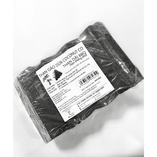 THAN GÁO DỪA COCONUT CO 1KG/GÓI DẠNG DÀI- KHÔNG KHÓI CHUYÊN DÙNG NƯỚNG BBQ HÌNH LỤC GIÁC