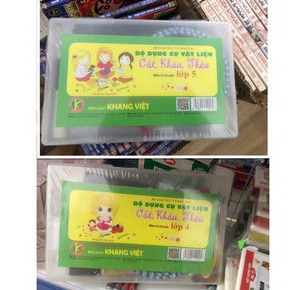 Bộ Khâu Thêu Lớp 4, lớp 5 Tiêu Chuẩn GDĐT