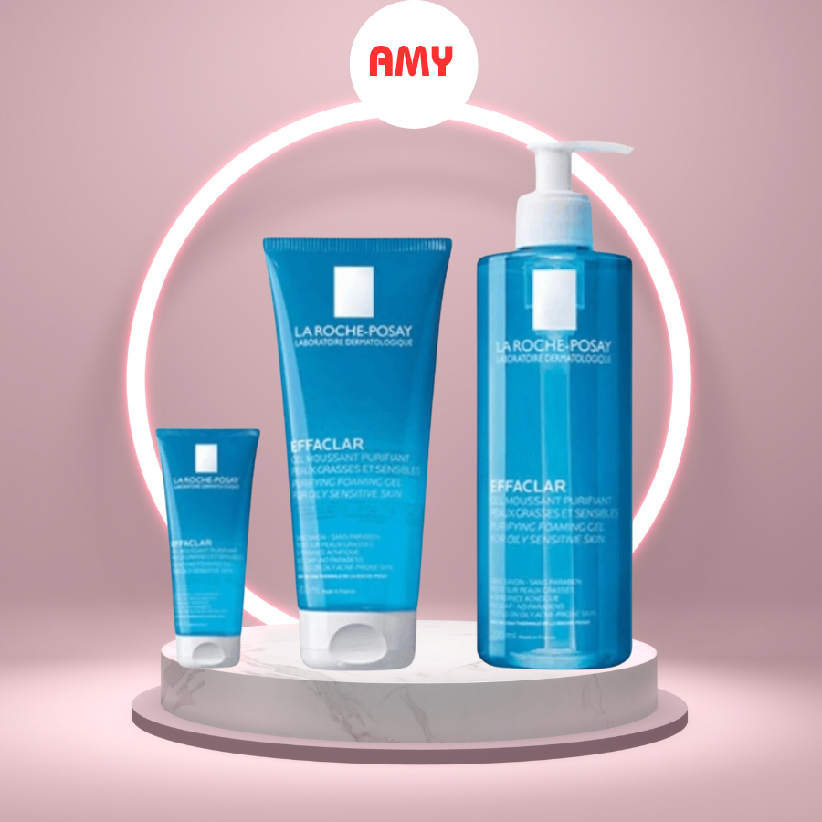 Sữa rửa mặt La Roche-Posay Effaclar 400ml cho da dầu, mụn, nhạy cảm