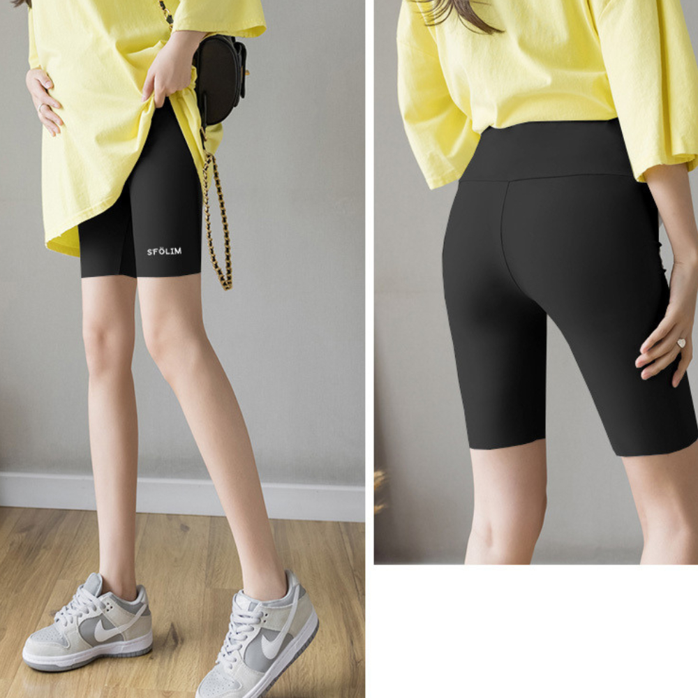 Quần Bầu Legging Lửng Larosa Chất Thun Trơn Quảng Châu Co Dãn 4 Chiều LA009Q