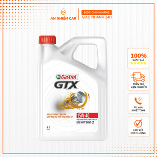 Dầu nhớt Castrol GTX 4L dùng cho xe xăng&xe dầu