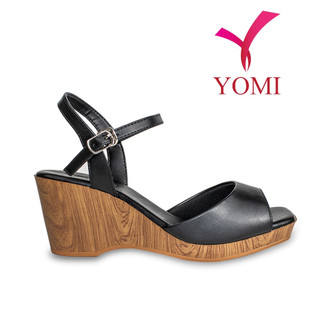 Giày Sandals Xuồng Nữ Sandals Đế Xuồng Vân Gỗ Basic SY0684X