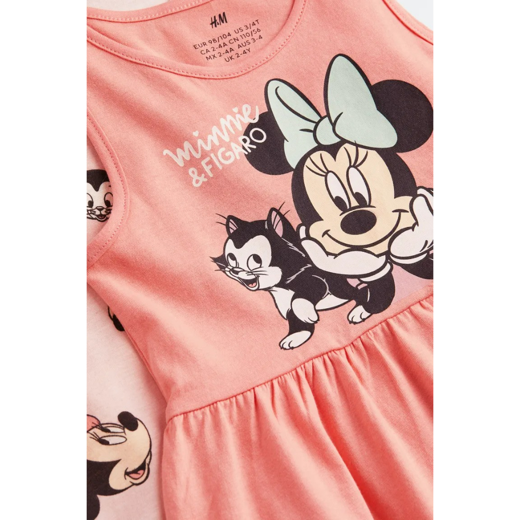 Set 2 váy hạ eo minnie HM H&M_hàng chính hãng authentic