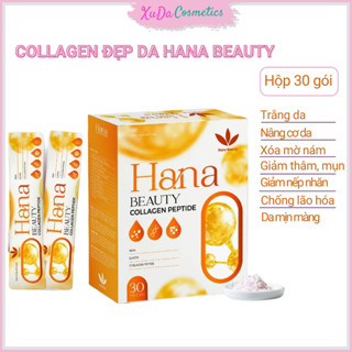 Bột collagen Hana Beauty, Collagen uống trắng da, đẹp da, nâng cơ, xóa nám, mờ thâm mụn, chống lão hóa da