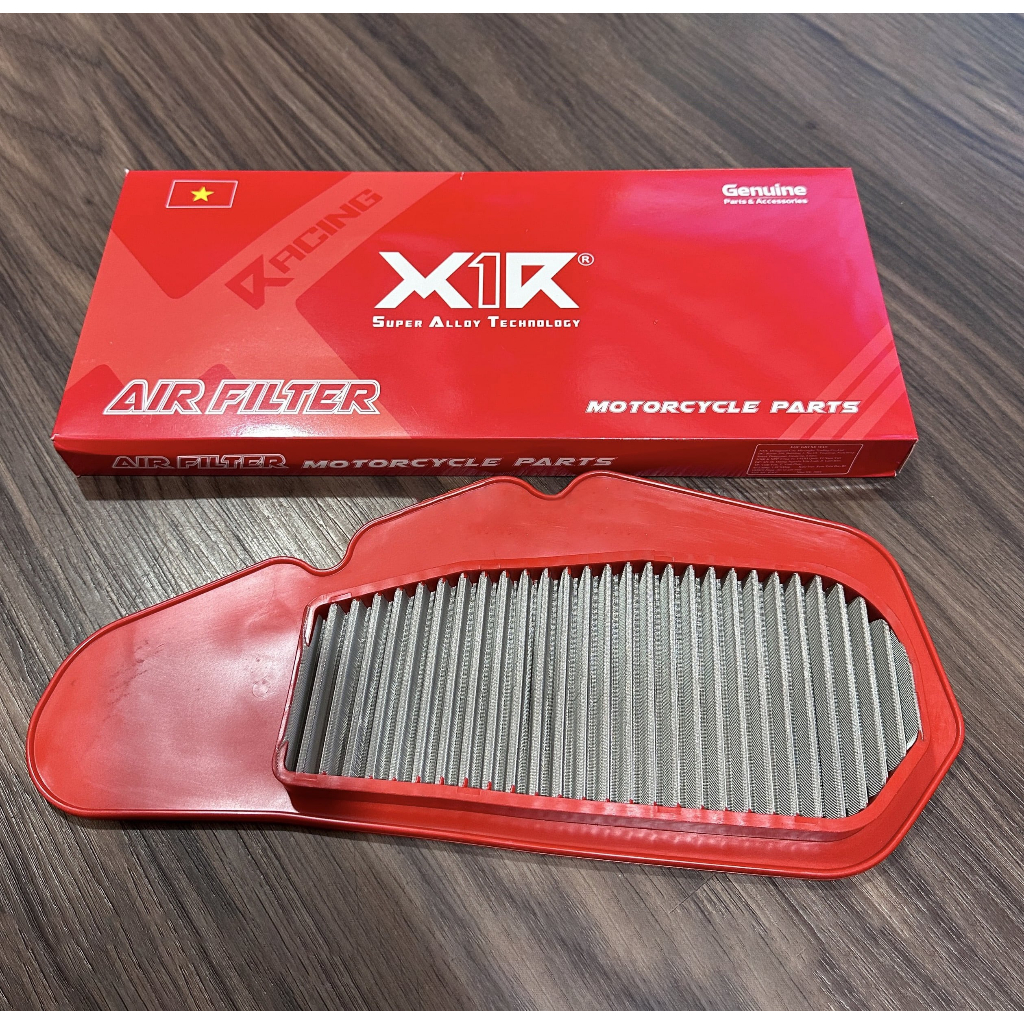 Lọc gió SH 160, VARIO 150/160, AB125, PCX150 lưới thép chính hãng X1R