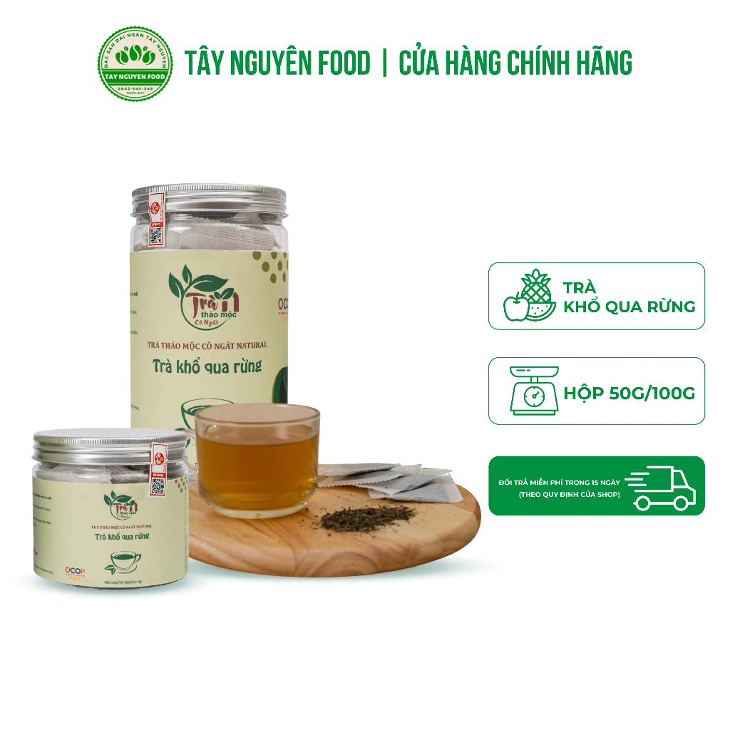 Trà Khổ Qua Rừng Thảo Mộc - Tây Nguyên Food