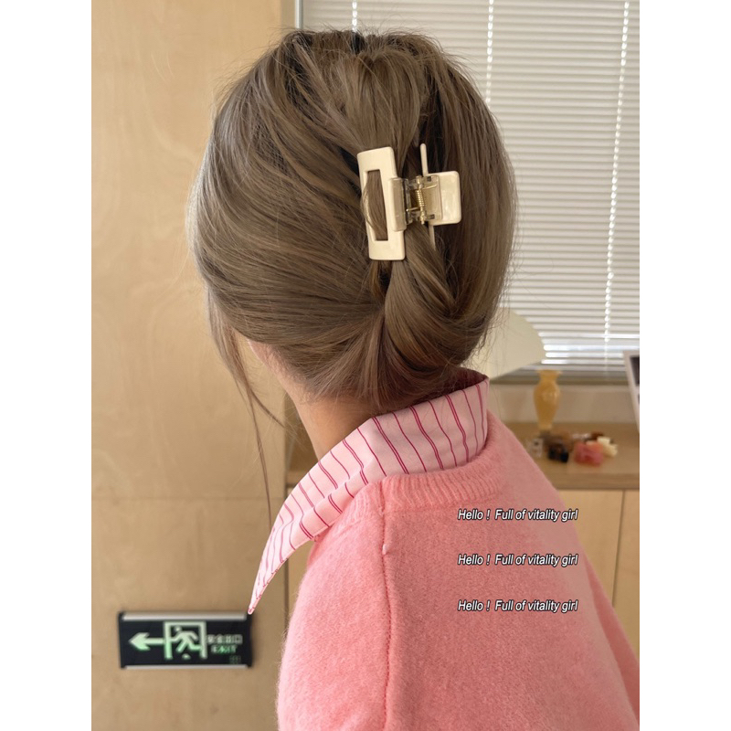 Kẹp Tóc Acrylic Thời Trang Hàn Quốc Dành Cho Nữ